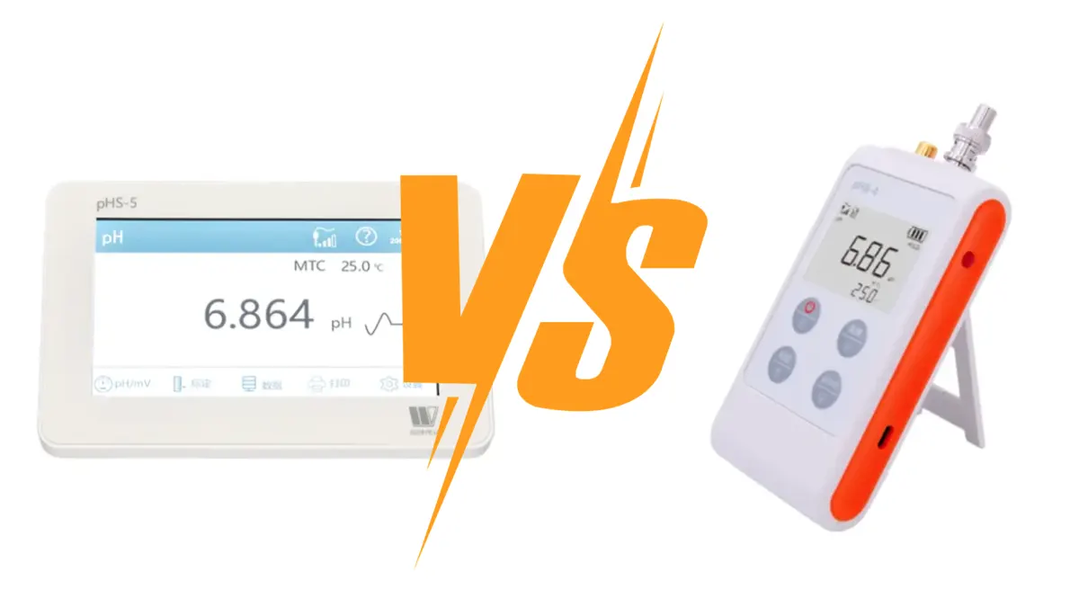 portable vs benchtop ph meter differences